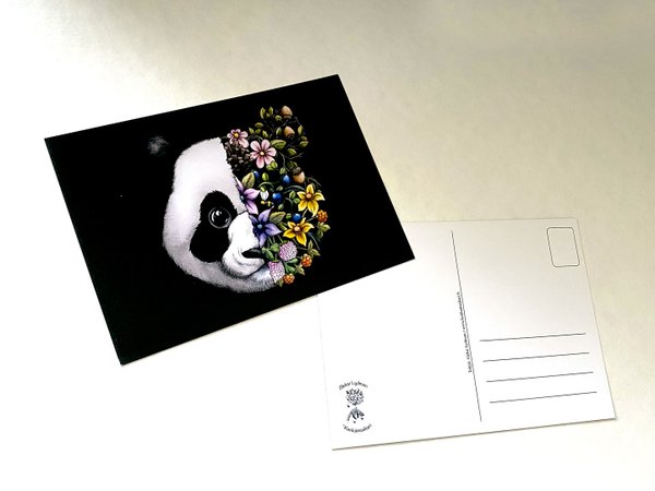 Pandan Kasvot -postikortti