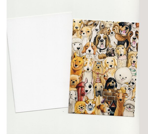 Koirat -postikortti