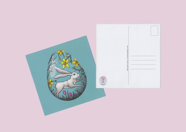 Pupu Fabergé -postikortti / pakettikortti