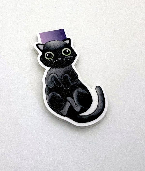 Musta pieni Kissa  / Magneettinen kirjanmerkki