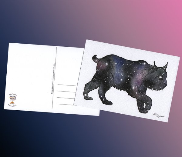 Galaxi-Ilves -postikortti